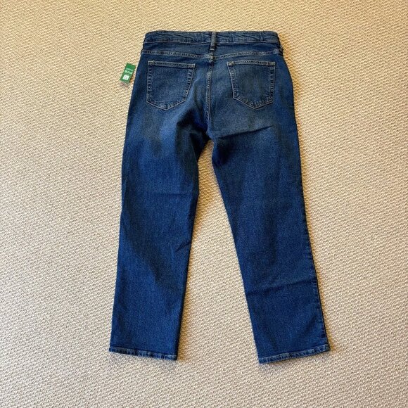 Gap Maternity Straight Leg Jeans - size 29 / 8R - NWT - Picture 2 of 5